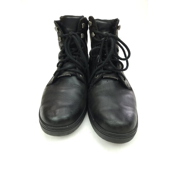 Harley-Davidson Men\'s Size 12 M Watkins Black Leather Motorcycle Boots D93758 main image 8